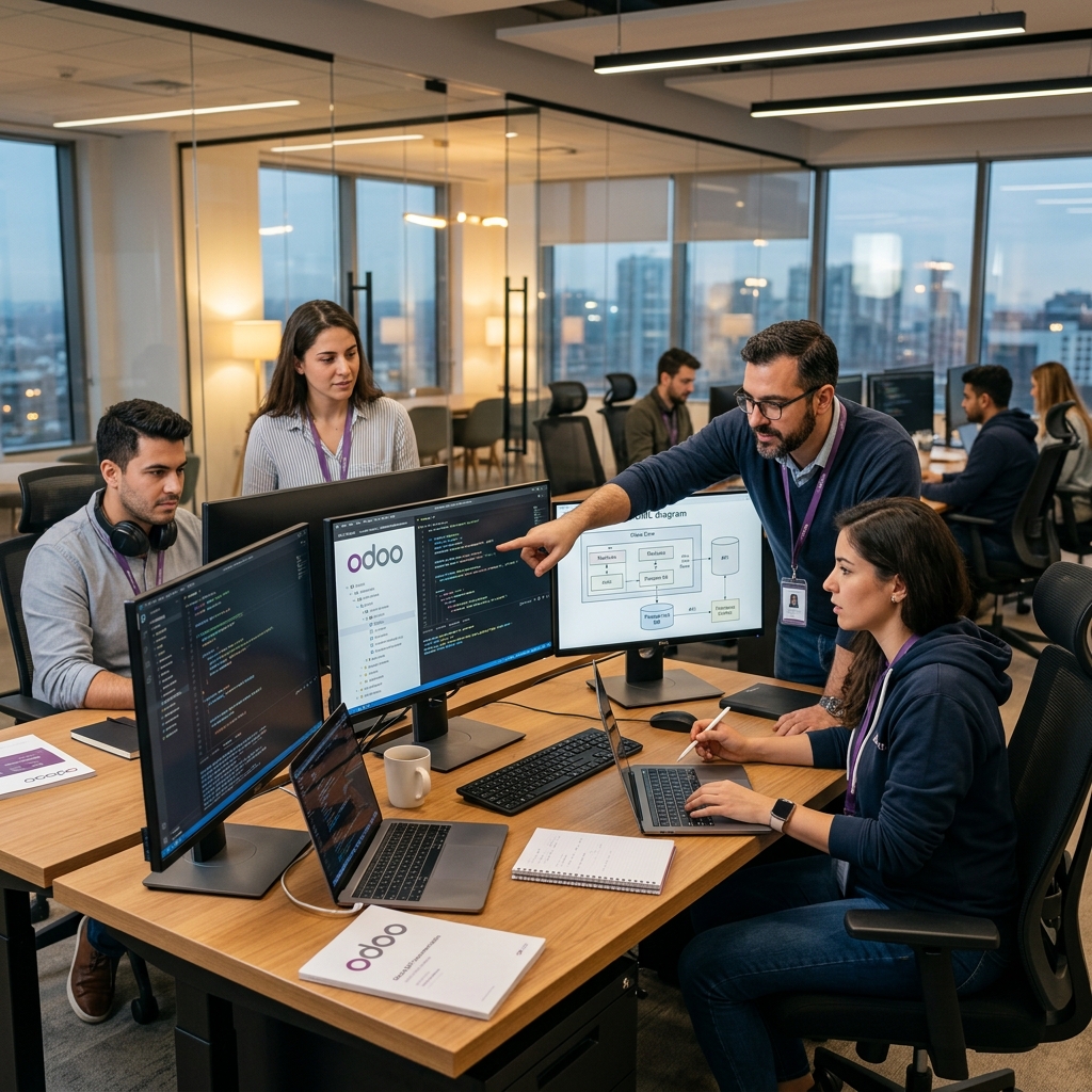 Hegrix Custom Odoo Development Team and Software Engineers